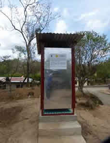 closed latrine